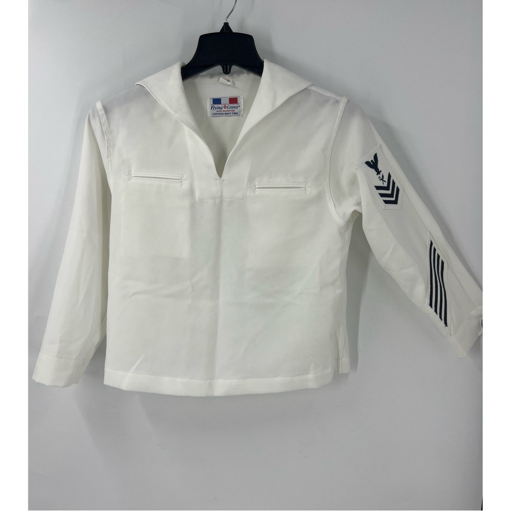 Flying cross certified navy Twill authentic vintage public-issue sailor top 12